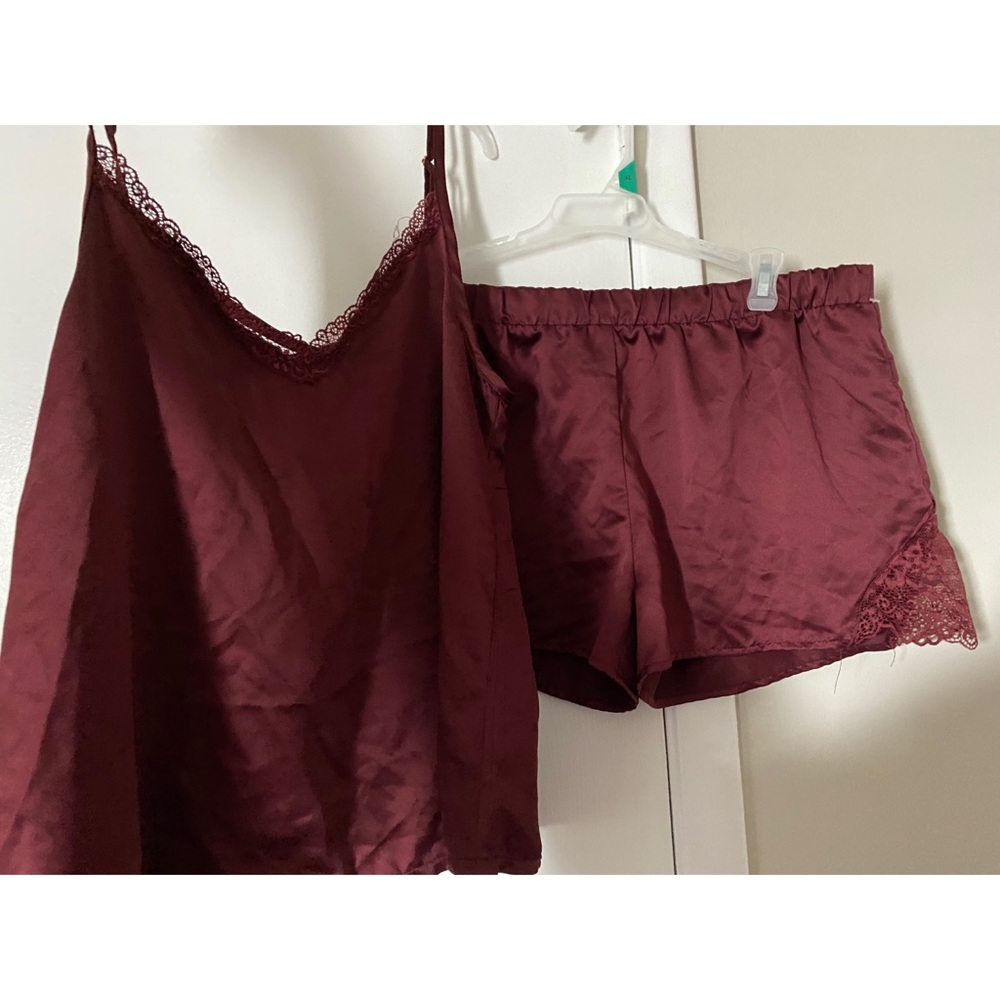 Silk pajama set